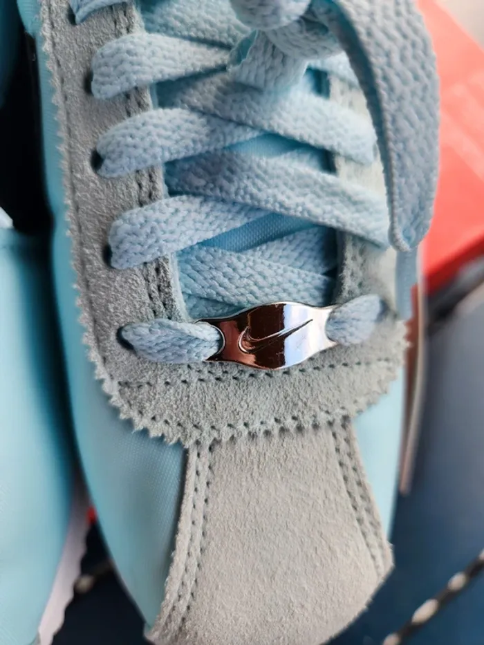 Nike cortez bleu turquoise Taille 36,5 neuves - photo numéro 5