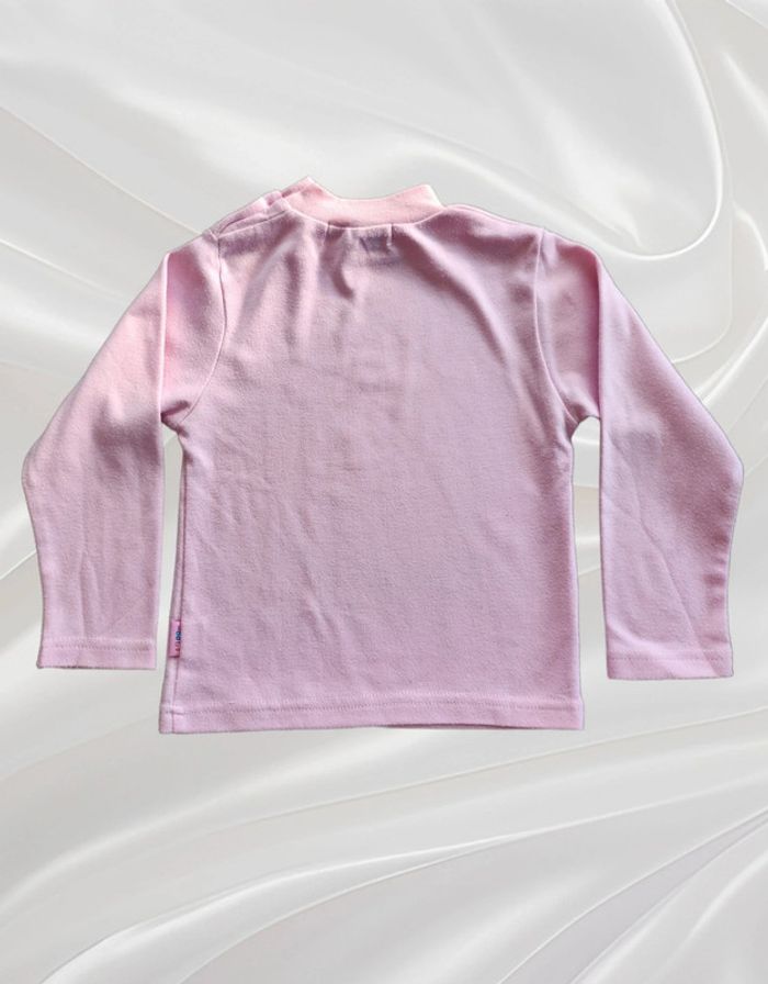 Haut manches longues rose fille 3 ans - photo numéro 2