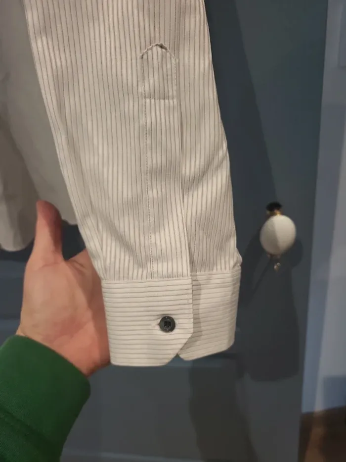 Chemise habillée homme cintrée taille 40 - photo numéro 2