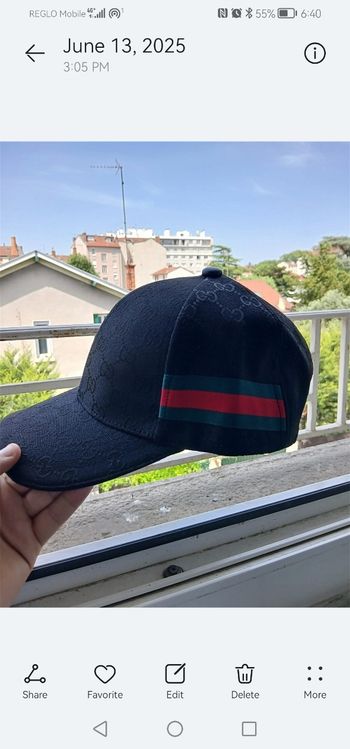 casquette noire