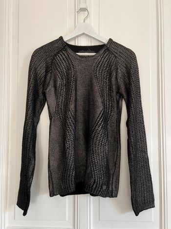 Pull chipie bronze et noir M
