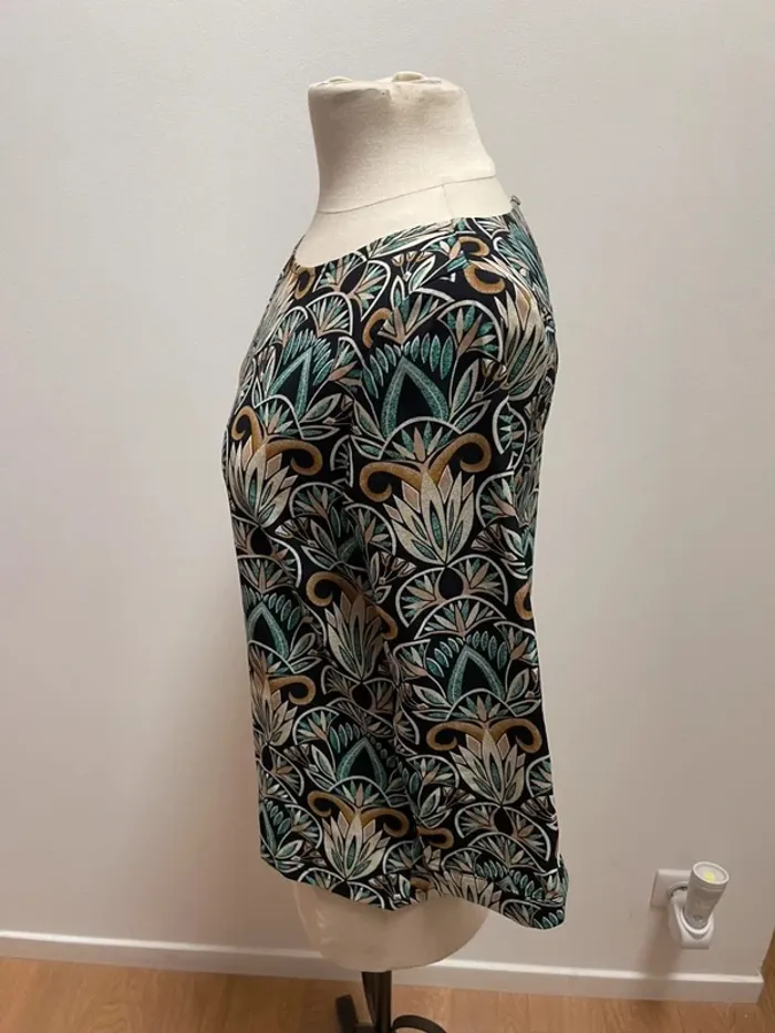 Superbe Blouse fluide Charlior 🌸 S 36 - photo numéro 4