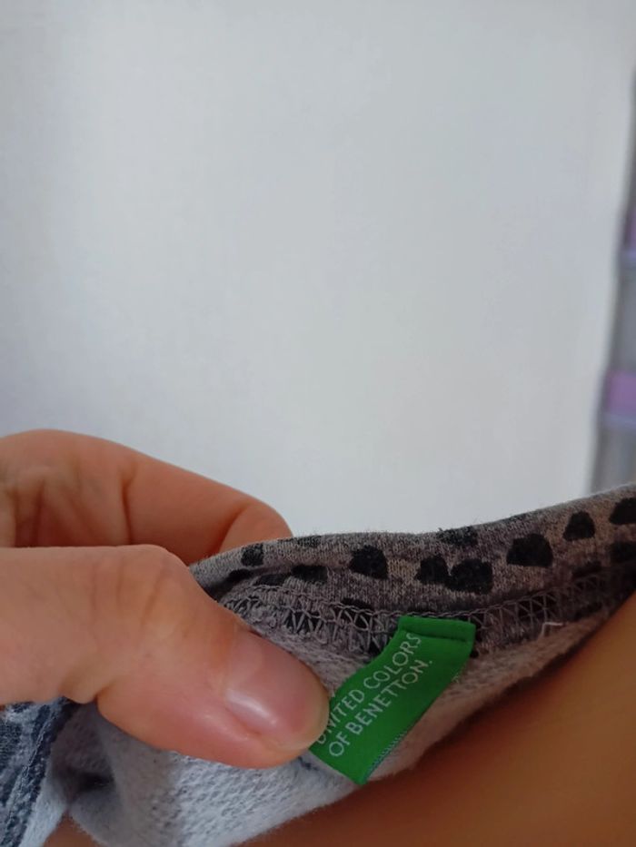 Sweat gris léopard S N*165 - photo numéro 4