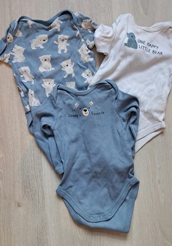 3 bodies longues manches