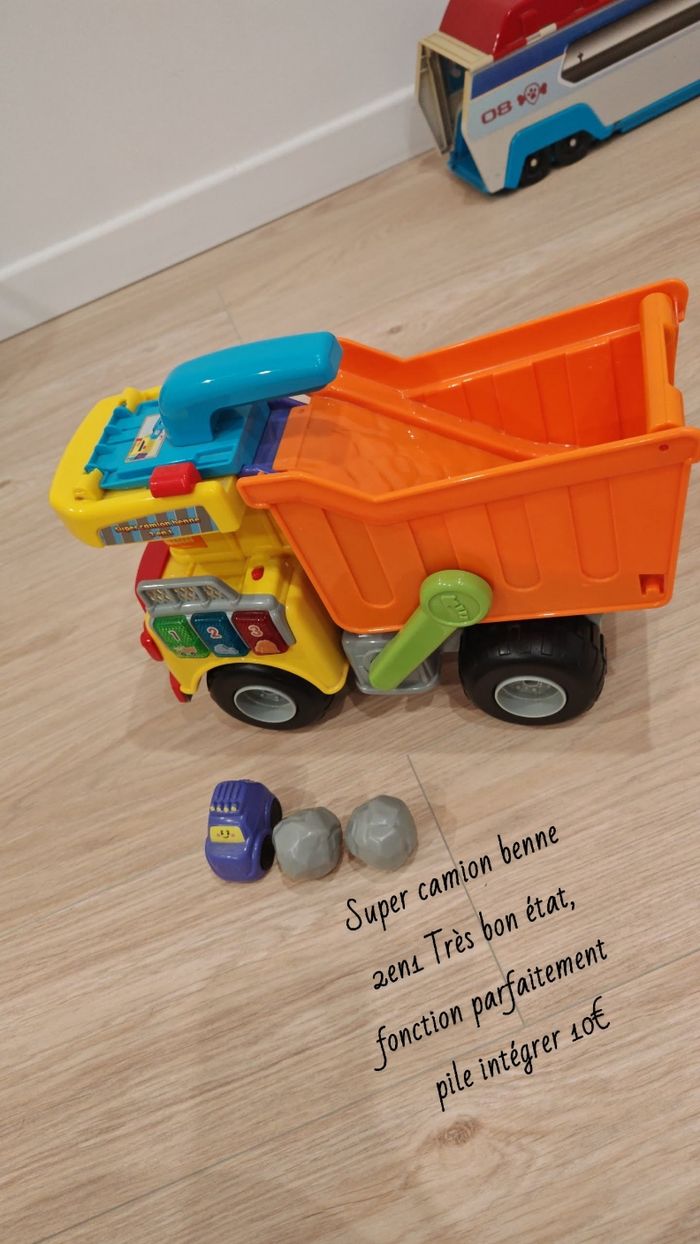 Super camion benne 2en1