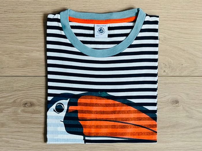 Lot de 7 t-shirts sérigraphiés Petit bateau T-10 ans - photo numéro 10