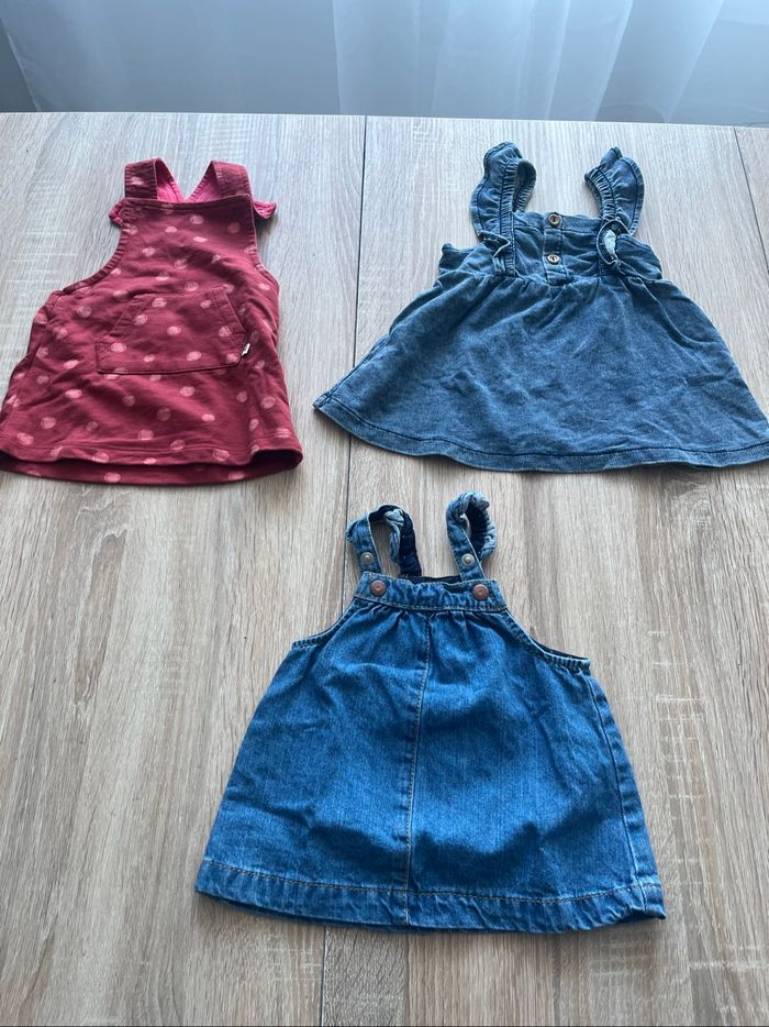 Lot de 3 robe taille 3 mois