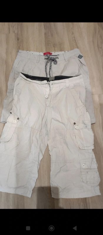 Lot de 2 shorts taille 40 homme