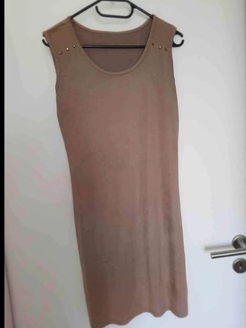 Robe matiere douce  style velour daim taille  36