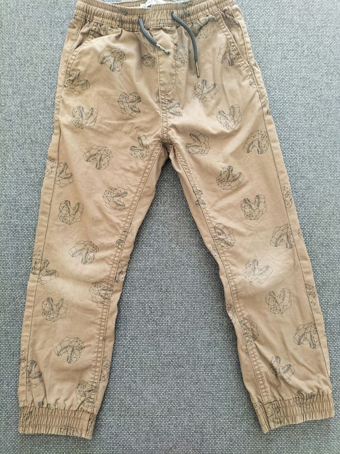 Pantalon marron dinosaure - photo numéro 3