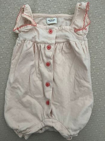 Combishort bébé fille