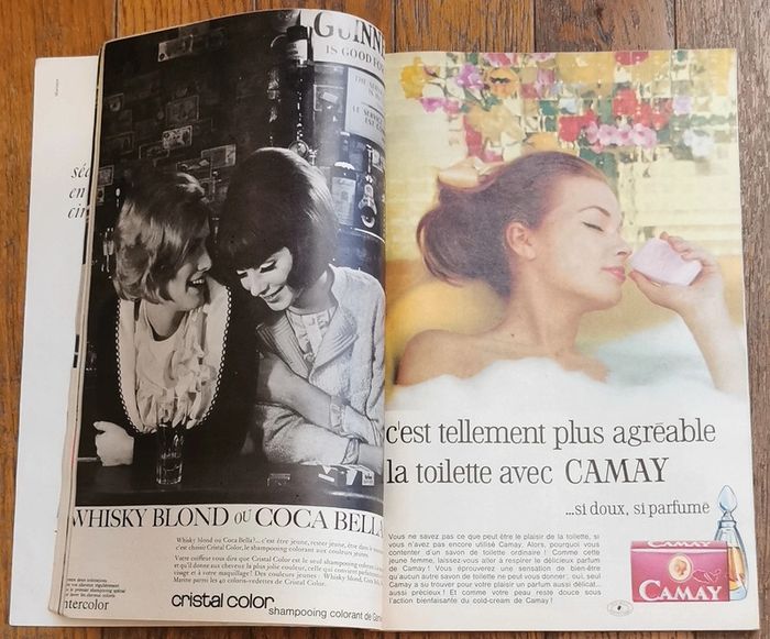 Ancien magazine Modes et travaux 1964 avec 3 patrons + supplément n°758 vintage - photo numéro 4