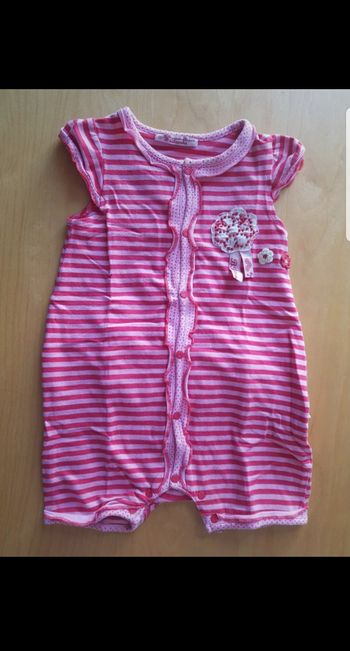 Barboteuse été bébé fille 6 mois