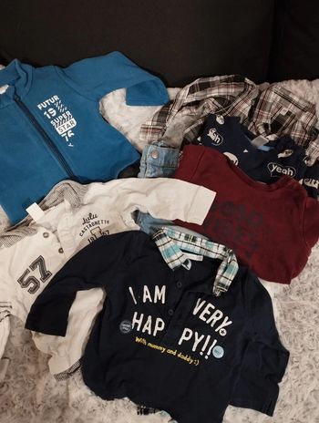 Lot de vêtements garçon 12 mois 8 pièces