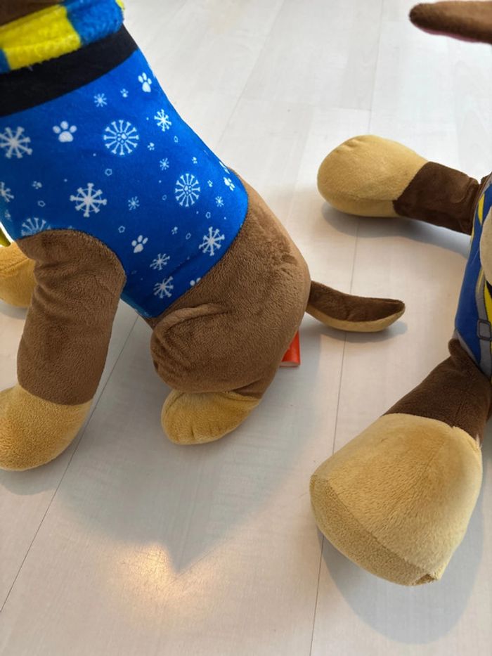 Lot de 2 grandes peluches paw patrol - photo numéro 6