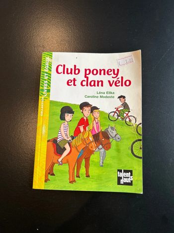 Club poney et clan vélo