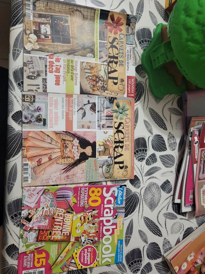Lot livres scrapbooking - photo numéro 5