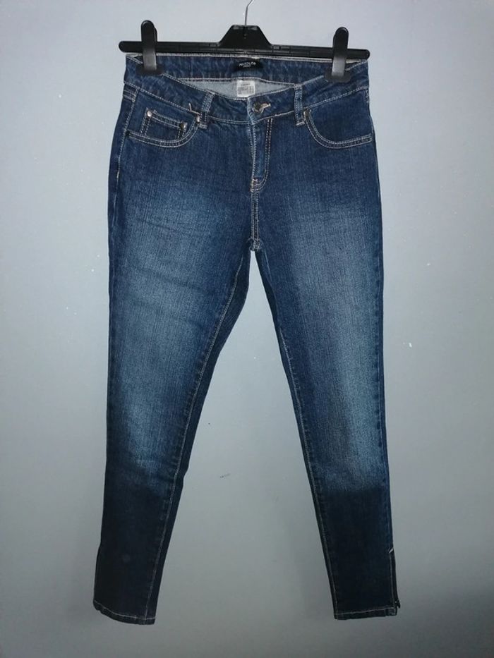 Jeans bas zippés, la redoute, 36 (mesures données