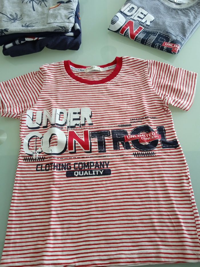 T-shirt rouge 4 ans Breeze