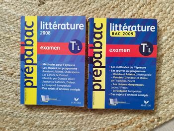 Livres prépa bac littéraire