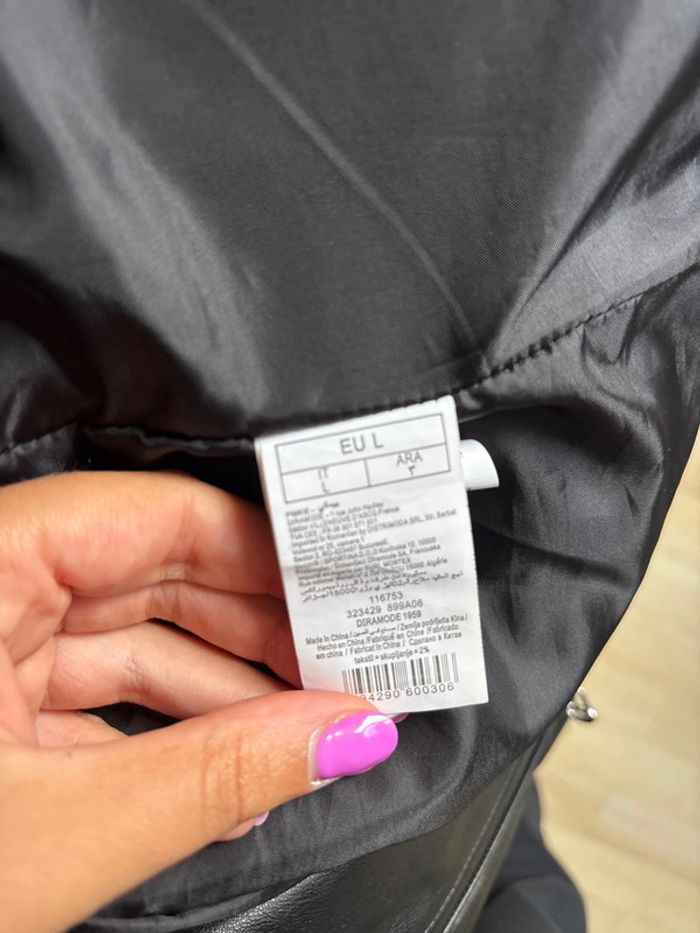 Veste simili cuir - photo numéro 6