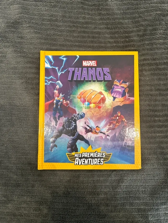 Livre Thanos mes premières aventures