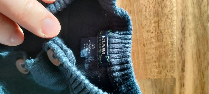 Pull bleu marine Kiabi - photo numéro 2