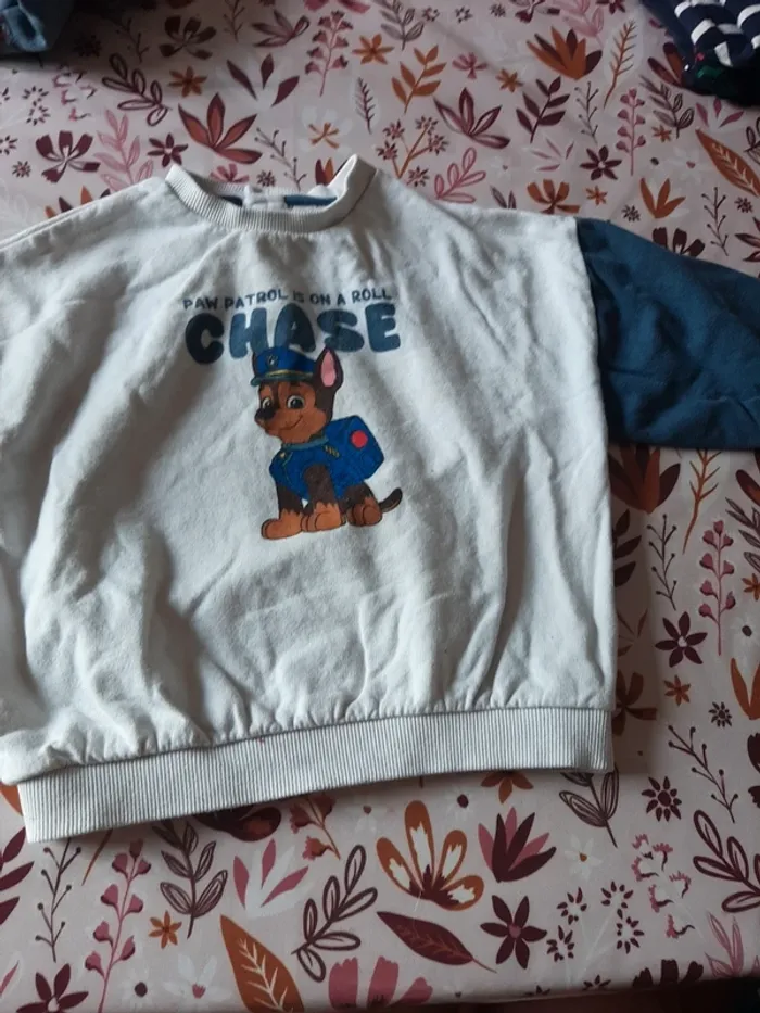 Pull pat patrouille 36 mois