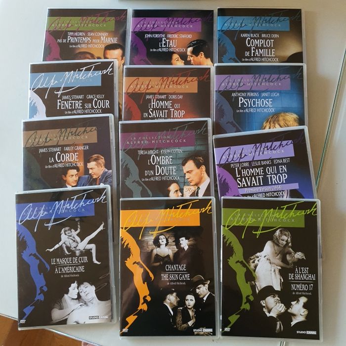 Coffret métal DVD profil Alfred Hitchcock - photo numéro 5