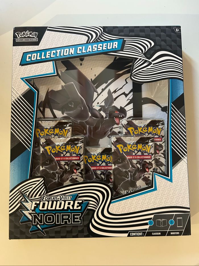 Coffret Classeur Foudre Noire
