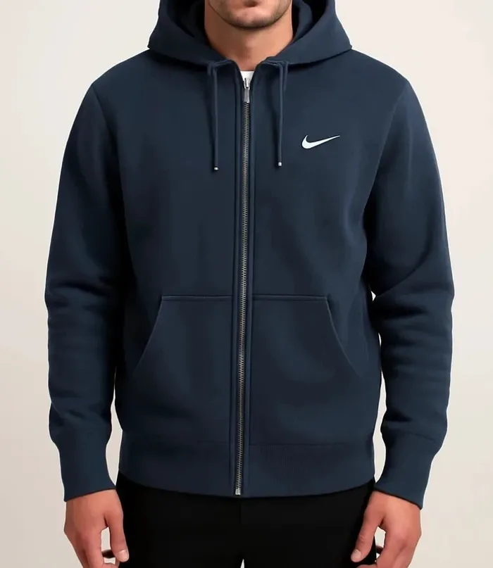 Zipper Nike bleu marine Taille M