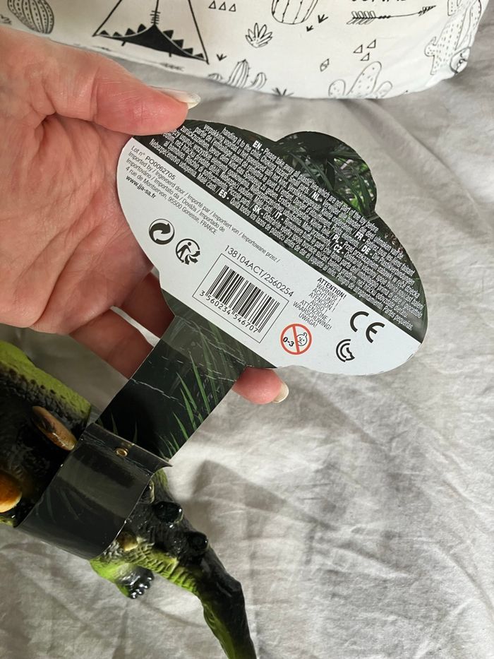 Dinosaure stégosaure 32 cm - photo numéro 3