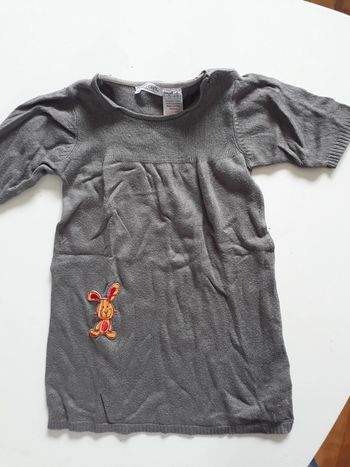 Robe en laine 2 ans