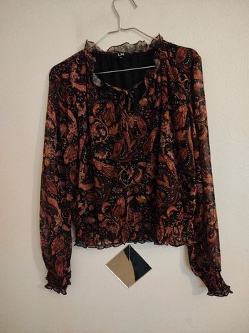 Blouse fleurie taille 38