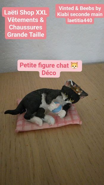 Petite figurine chat