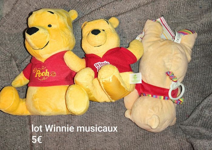 Lot Winnie l'ourson Disney