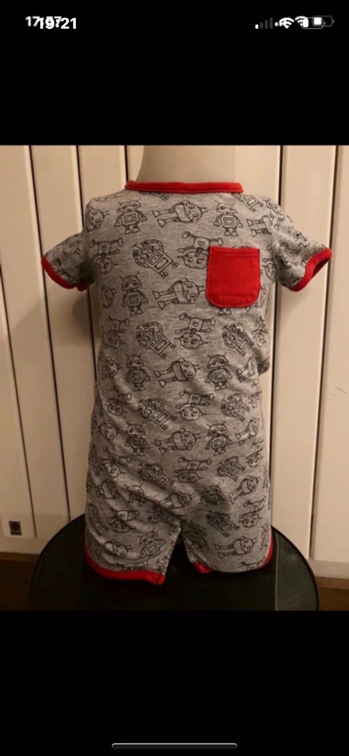 Lot de deux combinaisons (body)