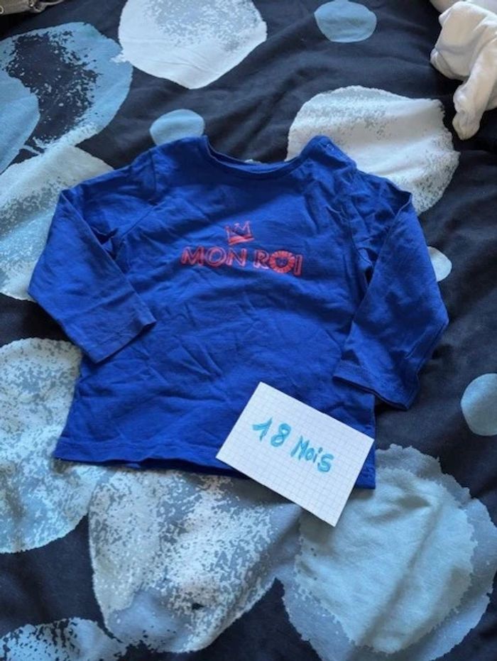 Lot de 5 T-shirt, taille 18 mois. - photo numéro 5
