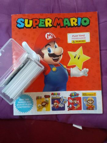 panini Mario Playtime set complet