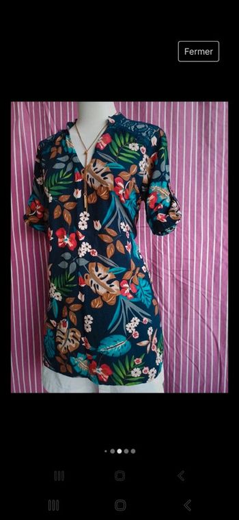 Tunique à fleurs 🌸