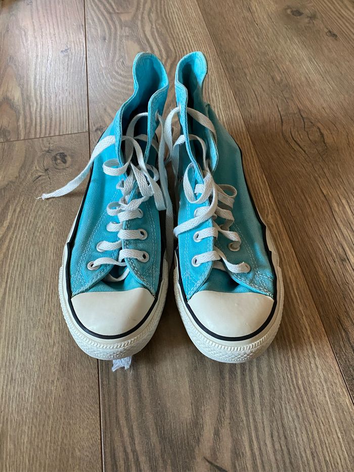 Basket converse bleu ciel t38 - photo numéro 10