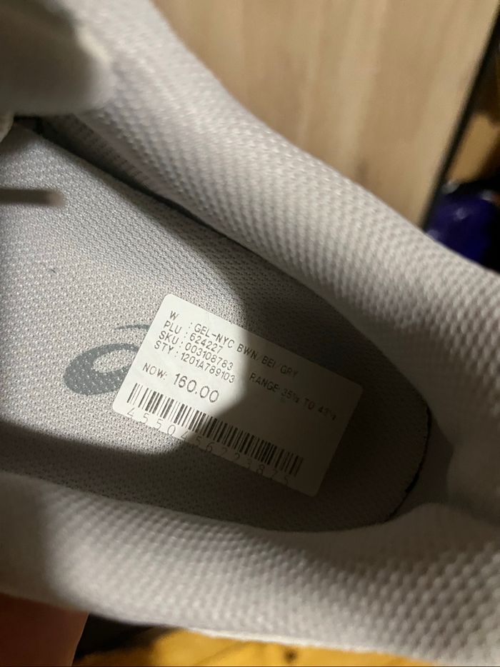 Asics Gel Nyc Grey Cream - photo numéro 6