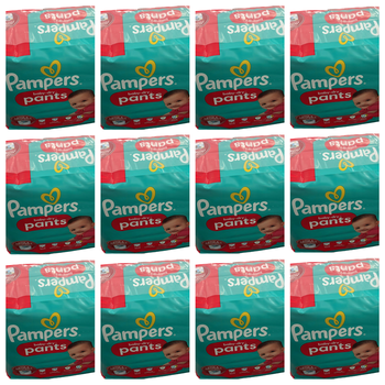 Lot de 384 Couches  Pampers Baby dry Pants 6-11 kg Taille 3 Neuf