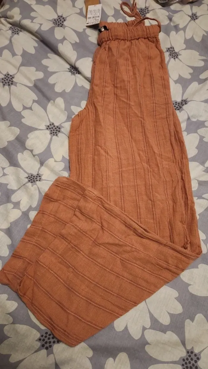 Pantalon en gaze de coton neuf - photo numéro 3