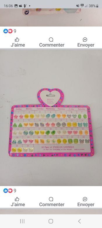 Autocollant boucles