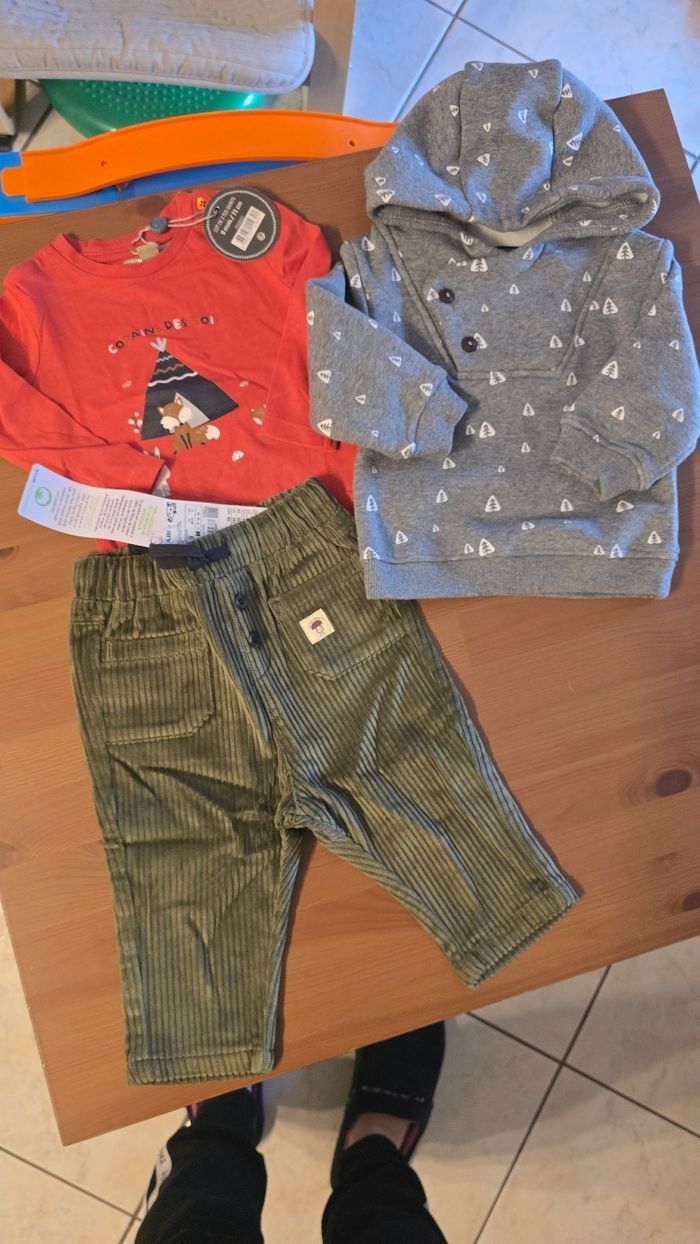 (Neufs non portés) 🥰💙💙💙 superbe lot 9mois garçon 🤩🥰💙💙💙 - photo numéro 7