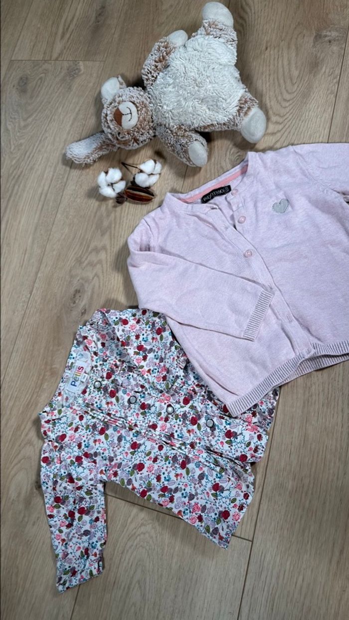 Lot 3 mois Fille Petit bateau Orchestra - Mi saison - 14 pièces - photo numéro 6