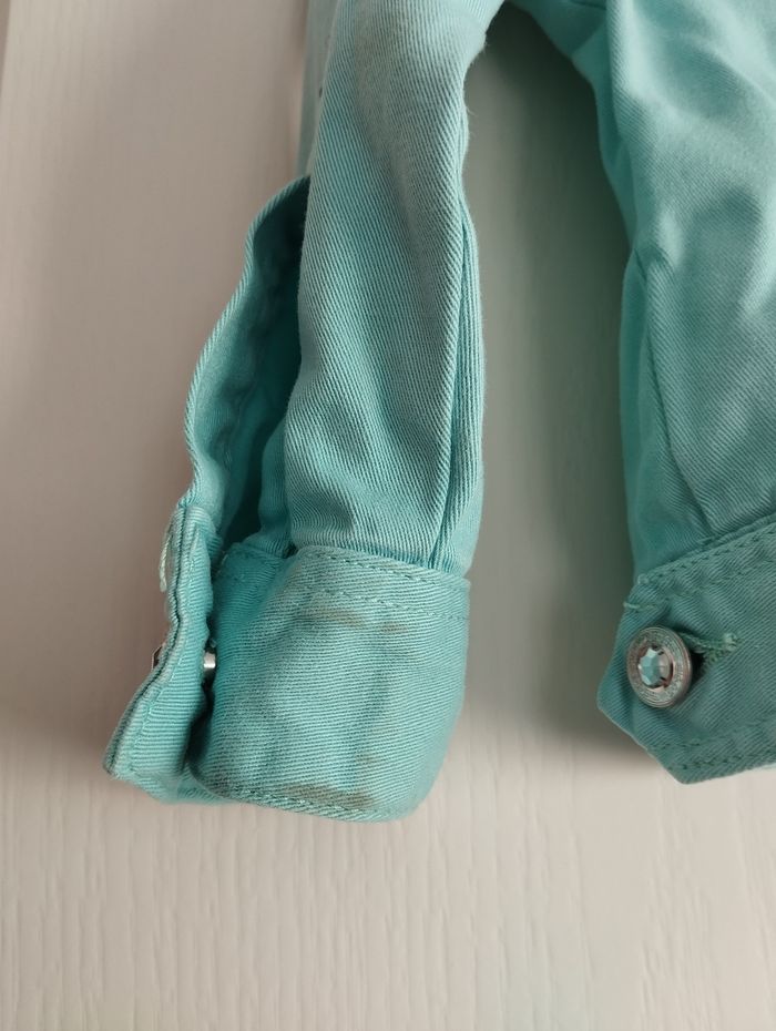 * Veste en jean bleu ciel T4A Orchestra - photo numéro 6