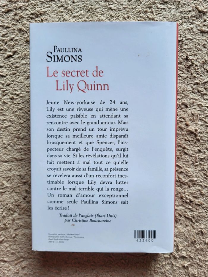 Livre Le secret de Lily Quinn de Paullina Simons - photo numéro 2