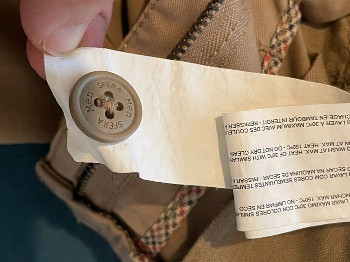 Pantalon chic slim strech taille 38 sfera man - photo numéro 7